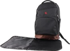 Stoere Luiertas - Rugzak - Inclusief Verschoningsmatje - Zwart -Babyproducten Winkel 1200x879 1