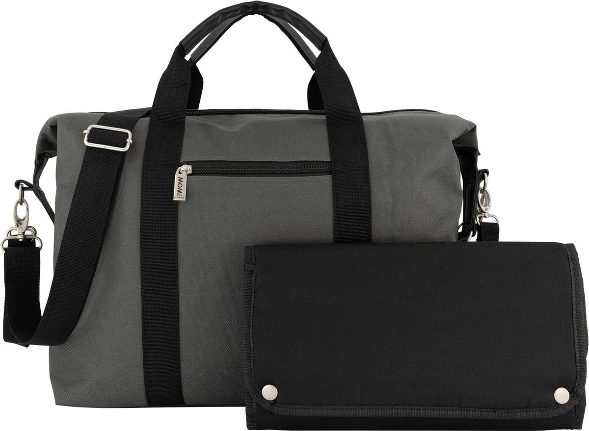 Prénatal Luiertas - Verzorgingstas Inclusief Verschoningsmatje - WOW Bag Grijs 1 Prénatal Luiertas - Verzorgingstas Inclusief Verschoningsmatje - WOW Bag Grijs