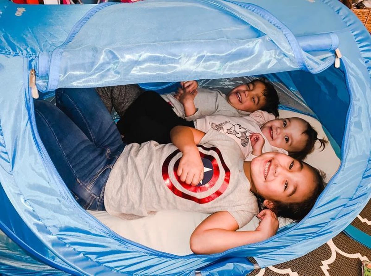 Deryan Peuter Luxe Campingbedje – Inclusief Zelfopblaasbare Matras - Blue 9 Deryan Peuter Luxe Campingbedje – Inclusief Zelfopblaasbare Matras - Blue - Afbeelding 9