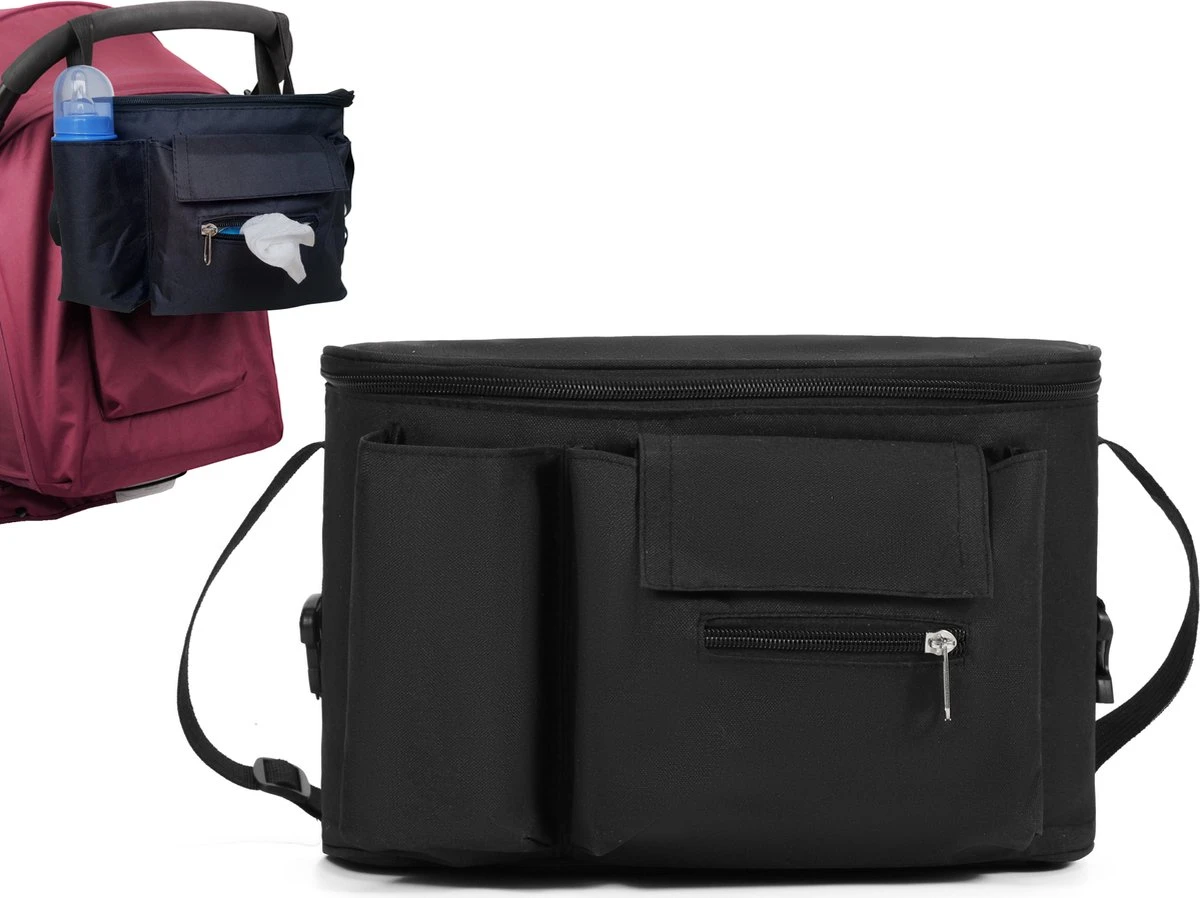 Janse Luiertas - Schoudertas - Baby Tas - Verzorgingstas - Kinderwagen Tas - Babyshower - Mommy Bag - Buggy Tas - Diaper Bag - Kinderwagen Organizer 1 Janse Luiertas - Schoudertas - Baby Tas - Verzorgingstas - Kinderwagen Tas - Babyshower - Mommy Bag - Buggy Tas - Diaper Bag - Kinderwagen Organizer