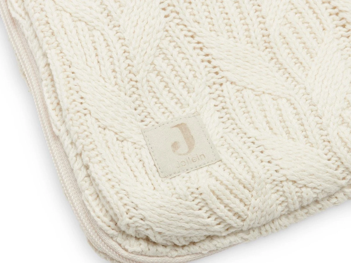 Jollein Voetenzak Voor Autostoel & Kinderwagen - Spring Knit - Ivory 8 Jollein Voetenzak Voor Autostoel & Kinderwagen - Spring Knit - Ivory - Afbeelding 8