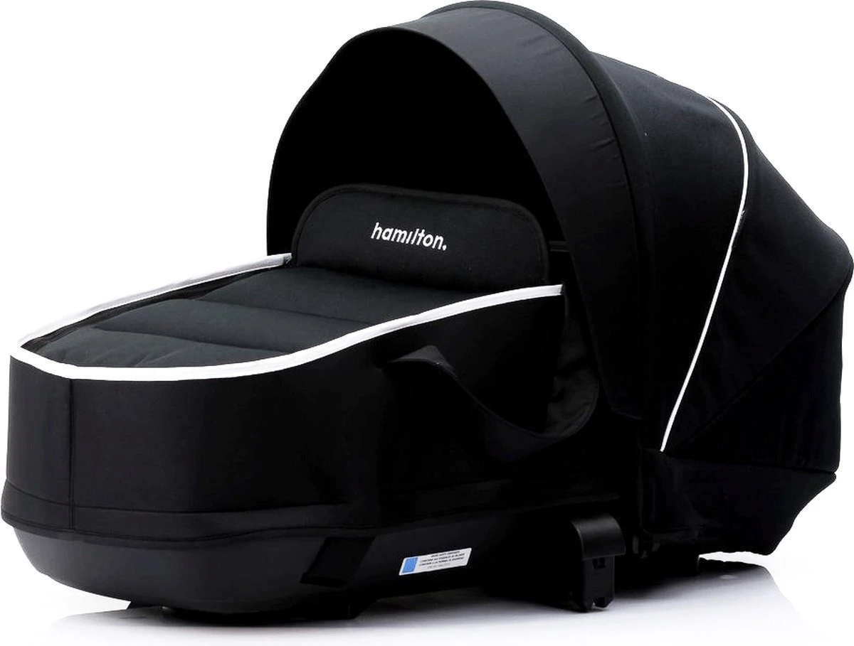 Hamilton By Yoop S1 Plus Buggy Met Monteerbare Premium Wieg – Nieuwer En Hoger 2023 Model - Stroller Met One Hand Folding Technologie – Zwart/Antraciet - Licht, Verstelbaar, Wendbaar - Geschikt Van 0 Maanden Tot 4 Jaar 15 Hamilton By Yoop S1 Plus Buggy Met Monteerbare Premium Wieg – Nieuwer En Hoger 2023 Model - Stroller Met One Hand Folding Technologie – Zwart/Antraciet - Licht, Verstelbaar, Wendbaar - Geschikt Van 0 Maanden Tot 4 Jaar - Afbeelding 15