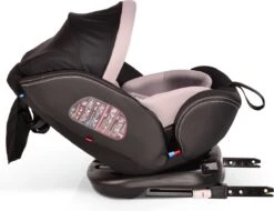 Cangaroo Pilot Black Leather SPS Isofix 360° 0-36 Kg Autostoel Met Zonnekap -Babyproducten Winkel 1200x924 1