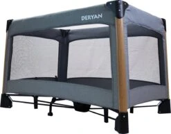 Deryan Luxe Campingbed Compleet - 120x60cm - Bodemverhoger - Verschoonblad - Opbergmand - Grijs 15 Deryan Luxe Campingbed Compleet - 120x60cm - Bodemverhoger - Verschoonblad - Opbergmand - Grijs -Babyproducten Winkel 1200x937 5