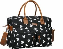 Kidzroom Black And White Luiertas - Zwart - Ophanglussen Kinderwagen - Verschoonmatje - Verstelbare Schouderband 32 Kidzroom Black And White Luiertas - Zwart - Ophanglussen Kinderwagen - Verschoonmatje - Verstelbare Schouderband -Babyproducten Winkel 1200x939 1