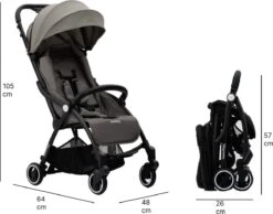 Hamilton By Yoop X1 Plus Buggy – Nieuw, Hoger, Uitgebreider 2023 Model – Premium Stroller Met One Hand Folding Technologie – Grijs – Lichte, Verstelbare En Wendbare Kinderwagen Met Vele Gemakken 33 Hamilton By Yoop X1 Plus Buggy – Nieuw, Hoger, Uitgebreider 2023 Model – Premium Stroller Met One Hand Folding Technologie – Grijs – Lichte, Verstelbare En Wendbare Kinderwagen Met Vele Gemakken -Babyproducten Winkel 1200x942 2