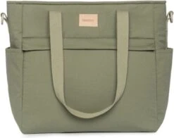 Nobodinoz Baby On The Go Luiertas Olive Green -Babyproducten Winkel 1200x950 2