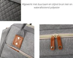 Humpy Dumpy Stijlvolle Luiertas Rugzak (Zwart) Met Uitschuifbaar Verschoon/ Slaap Bedje. Incl. Verschoon Matje, USB Poort & Buggy Straps 17 Humpy Dumpy Stijlvolle Luiertas Rugzak (Zwart) Met Uitschuifbaar Verschoon/ Slaap Bedje. Incl. Verschoon Matje, USB Poort & Buggy Straps -Babyproducten Winkel 1200x950 4