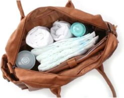 Kidzroom Vision Of Love Luiertas - Bruin - Verschoonmatje - Versteldbare Schouderband 23 Kidzroom Vision Of Love Luiertas - Bruin - Verschoonmatje - Versteldbare Schouderband -Babyproducten Winkel 1200x950 5