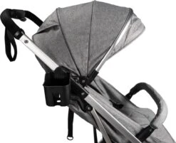 Ding Vivo Wandelwagen - Grijs/Zilver - Inklapbare Buggy - Inclusief Boodschappenmandje En Zonnekap -Babyproducten Winkel 1200x976 4