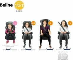 Disney - Autostoel BELINE Luxe - Groep 1/2/3 - Van 9 Tot 36 Kg - PRINCES -Babyproducten Winkel 1200x995 2