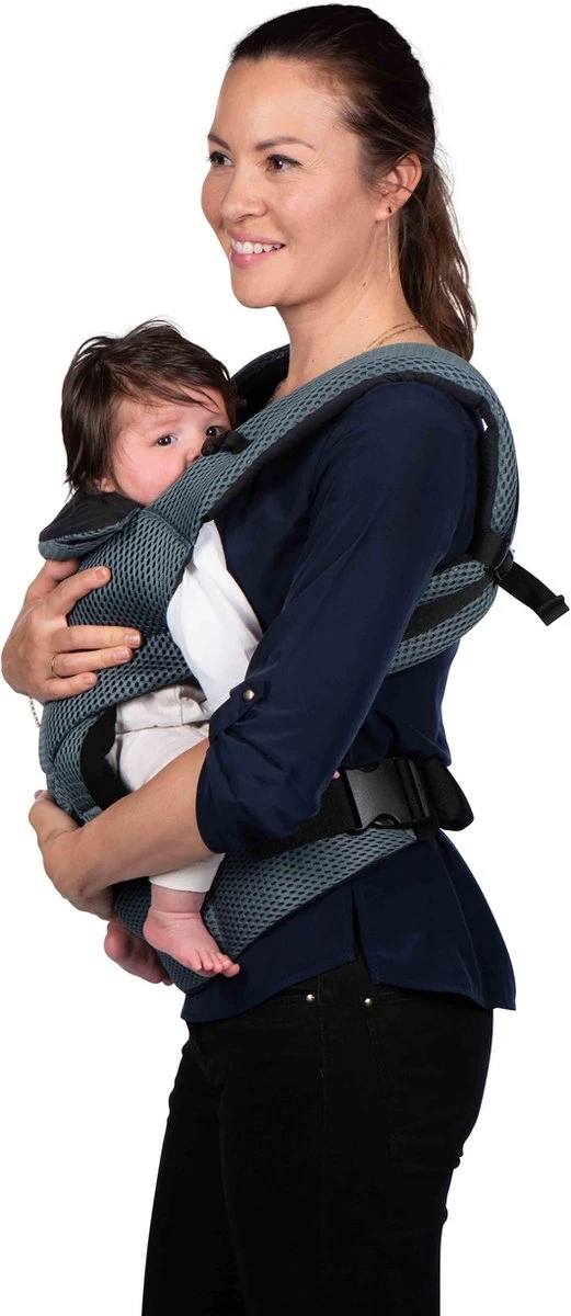 Dooky Ergonomische Draagzak Urban Comfort Green Emerald 13 Dooky Ergonomische Draagzak Urban Comfort Green Emerald - Afbeelding 13