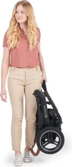 Kinderkraft B-Tour Ash Grey 3-in-1 Combi Kinderwagen Incl. Autostoel KSBTOU00DGR3000 -Babyproducten Winkel 521x1200