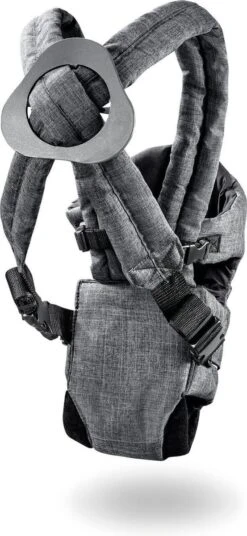 Hauck 2 Way Carrier Draagzak - Buikdrager - Melange Charcoal 11 Hauck 2 Way Carrier Draagzak - Buikdrager - Melange Charcoal -Babyproducten Winkel 553x1200