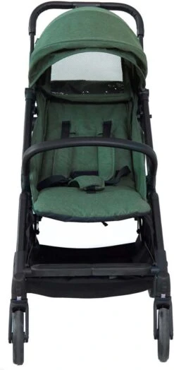 Prénatal Compact Buggy – Kinderwagen Met Boodschappenmand En Zonneklep - Traploos Verstelbare Wandelwagen – Inklapbaar Met 1 Hand - Plooibuggy Groen -Babyproducten Winkel 566x1200