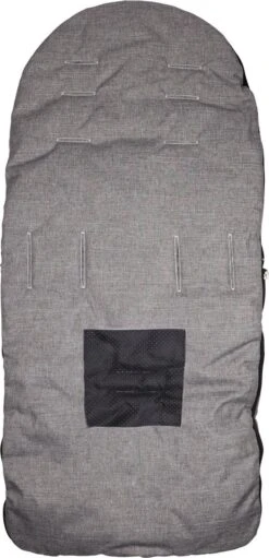 Ding Universele Voetenzak Voor Buggy & Kinderwagen - Grijs -Babyproducten Winkel 580x1200 1