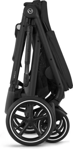 CYBEX GAZELLE S BLACK Frame - Moon Black | Black -Babyproducten Winkel 593x1200