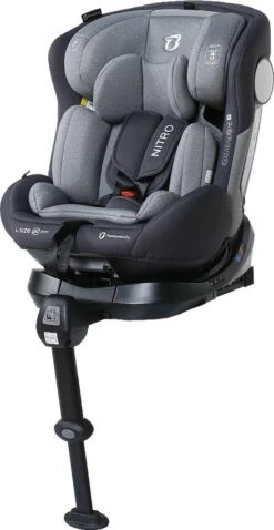 Autostoel Titanium Baby Nitro I-Size 360° 0-1-2-3 Isofix Rotation Grey -Babyproducten Winkel 620x1200