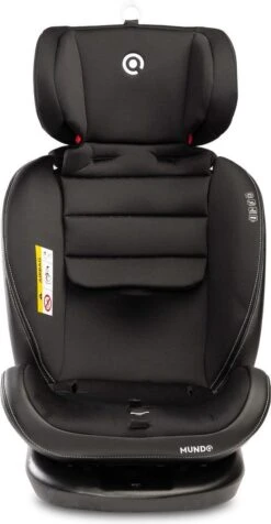 MUNDO 0-36 KG ISOFIX - 360 Graden Draaibaar Zwart -Babyproducten Winkel 623x1200 1