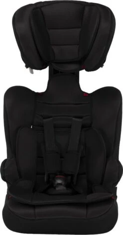 Bebies First Autostoel Léon - Groep 1/2/3 - Gordel - Zwart -Babyproducten Winkel 628x1200