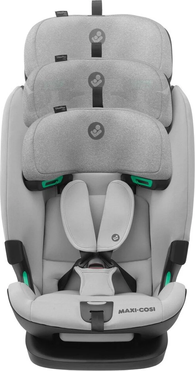 Maxi-Cosi Titan Plus I-Size Autostoeltje - Authentic Grey - Vanaf Ca. 15 Maanden Tot 12 Jaar 7 Maxi-Cosi Titan Plus I-Size Autostoeltje - Authentic Grey - Vanaf Ca. 15 Maanden Tot 12 Jaar - Afbeelding 7