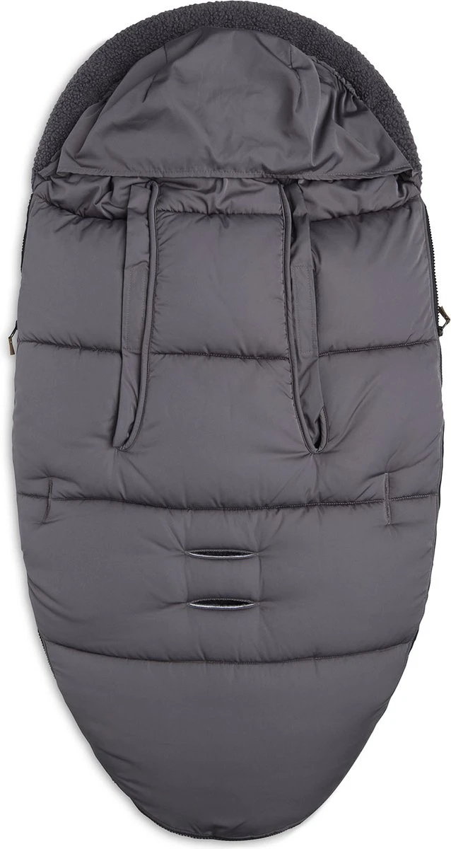 Jollein Voetenzak Voor Buggy & Wandelwagen - Grey 3 Jollein Voetenzak Voor Buggy & Wandelwagen - Grey - Afbeelding 3