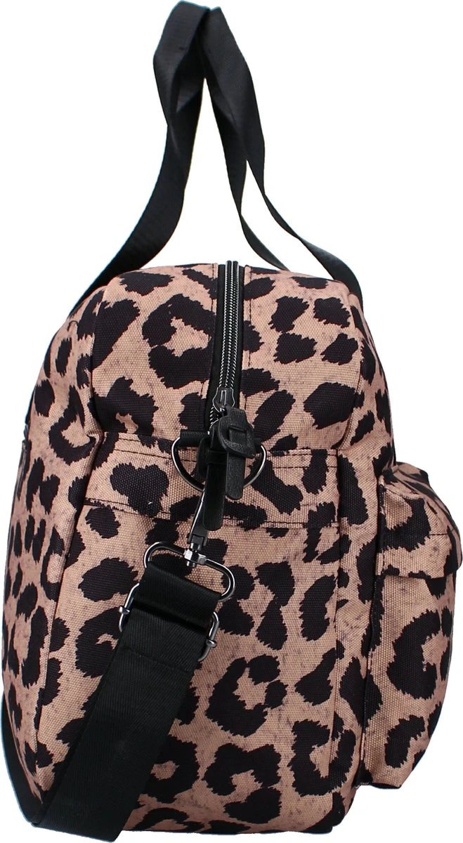 Kidzroom Gorgeous Luiertas - Bruin - Ophanglussen Kinderwagen - Verschoonmatje - Verstelbare Schouderband 2 Kidzroom Gorgeous Luiertas - Bruin - Ophanglussen Kinderwagen - Verschoonmatje - Verstelbare Schouderband - Afbeelding 2