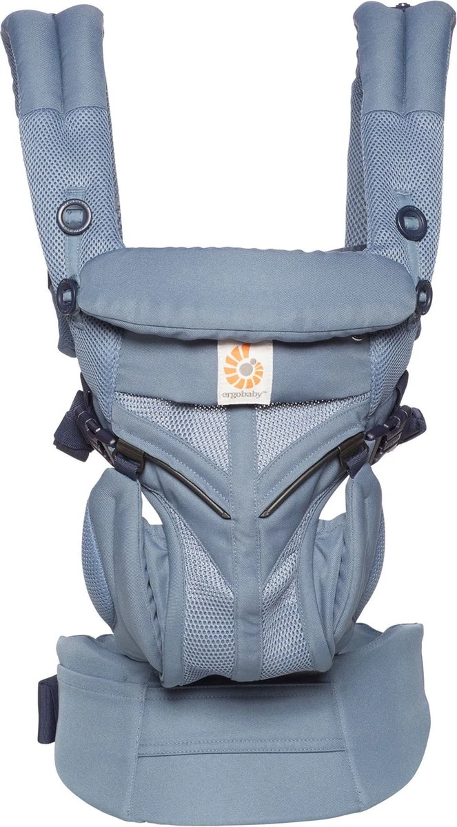 Ergobaby Omni 360 Cool Air Mesh Baby Draagzak - Oxford Blue 8 Ergobaby Omni 360 Cool Air Mesh Baby Draagzak - Oxford Blue - Afbeelding 8