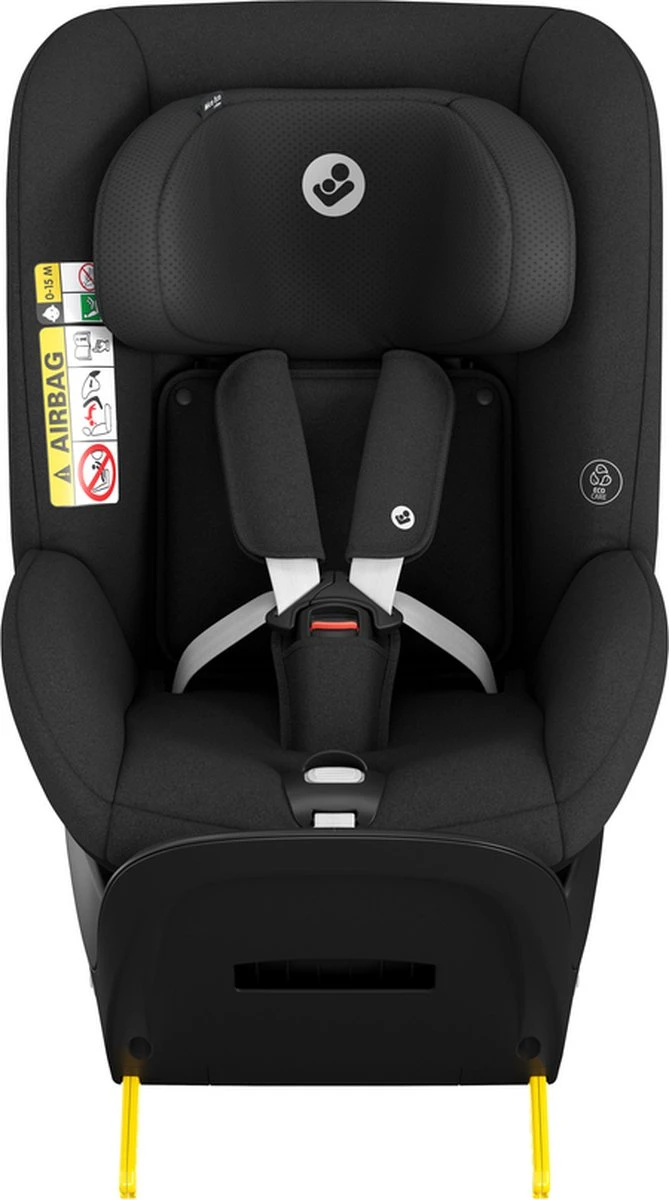 Maxi-Cosi Mica Eco I-Size Autostoeltje - 360° Draaibaar - Gerecyclede Stoffen - Authentic Black 11 Maxi-Cosi Mica Eco I-Size Autostoeltje - 360° Draaibaar - Gerecyclede Stoffen - Authentic Black - Afbeelding 11