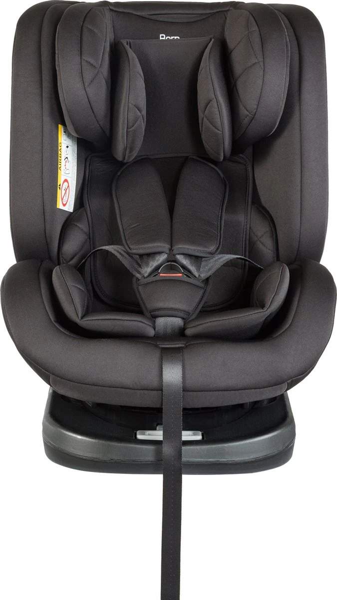 Born Lucky Meegroei Autostoel Roadline SPS ISOFIX - Groep 0/1/2/3 - 360° Draaibaar - Zwart 12 Born Lucky Meegroei Autostoel Roadline SPS ISOFIX - Groep 0/1/2/3 - 360° Draaibaar - Zwart - Afbeelding 12