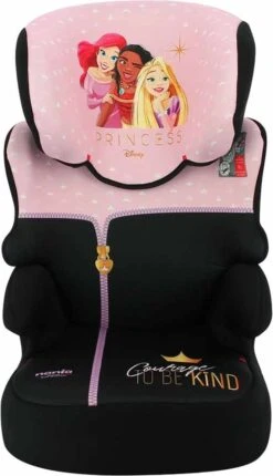 Disney - Autostoel Befix - Goed Getest ANWB - Groep 2/3 - Van 15 Tot 36 KG - Nieuwste Disney PRINSES Design - Zwart, Roze -Babyproducten Winkel 690x1200 1