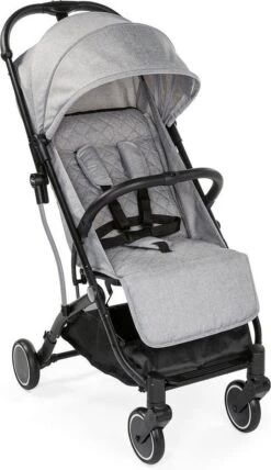 Chicco Trolley Me Light Grey - Wandelwagen Met Trolley Functie