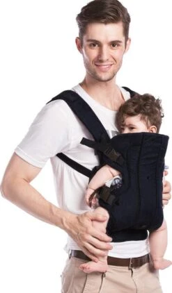 Fillikid Draagzak/Doek - 4 In 1 Ergonomische Buikdrager En Rugdrager - Zwart 16 Fillikid Draagzak/Doek - 4 In 1 Ergonomische Buikdrager En Rugdrager - Zwart -Babyproducten Winkel 703x1200 3