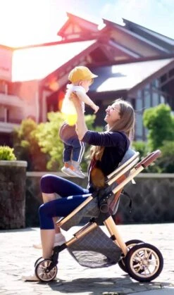 Merkloos Luxe Multi-functionele 3 In 1 Kinderwagen - Kwalitatieve Buggy - Opklapbare Wandelwagen - Khaki 15 Merkloos Luxe Multi-functionele 3 In 1 Kinderwagen - Kwalitatieve Buggy - Opklapbare Wandelwagen - Khaki -Babyproducten Winkel 707x1200 3