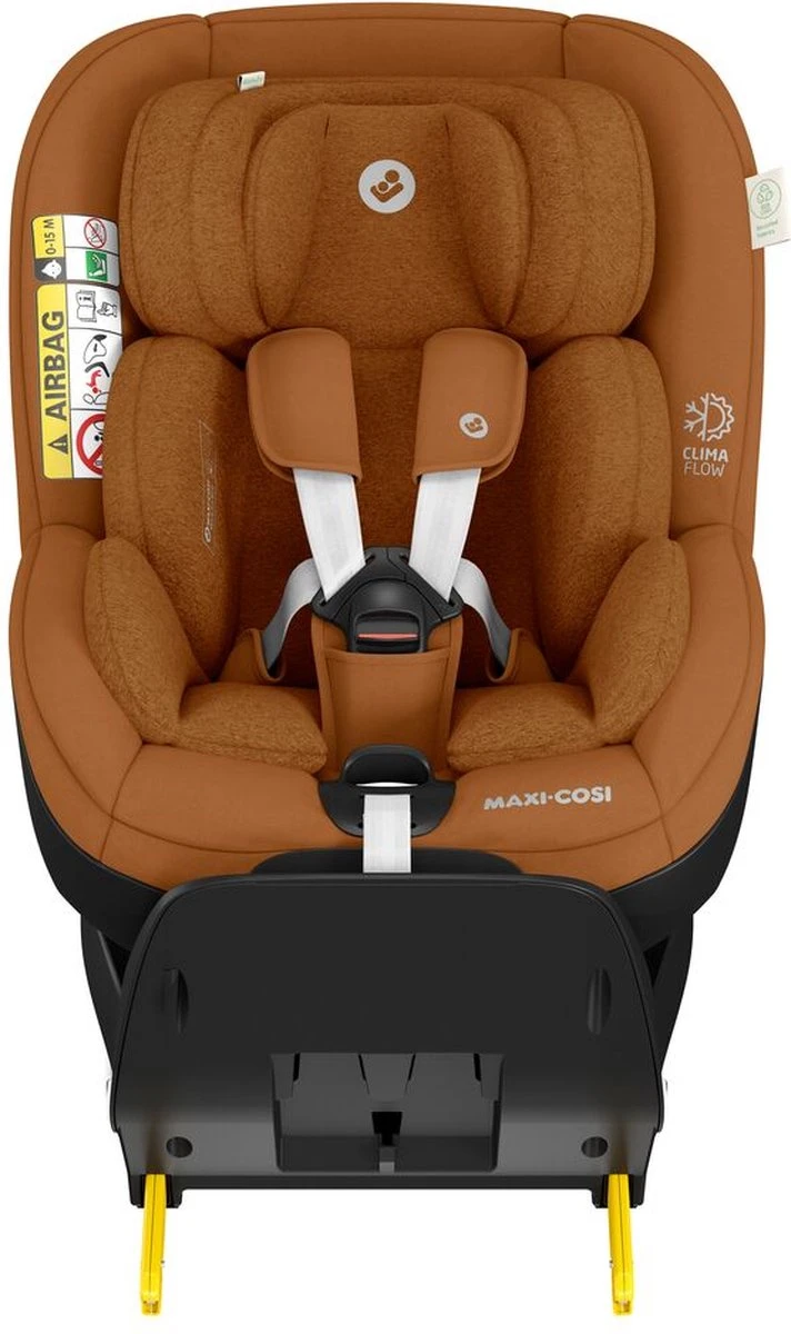 Maxi-Cosi Mica Pro Eco I-Size Autostoeltje - 360° Draaibaar - Gerecyclede Stoffen - Authentic Cognac - Vanaf De Geboorte Tot Ca. 4 Jaar 7 Maxi-Cosi Mica Pro Eco I-Size Autostoeltje - 360° Draaibaar - Gerecyclede Stoffen - Authentic Cognac - Vanaf De Geboorte Tot Ca. 4 Jaar - Afbeelding 7
