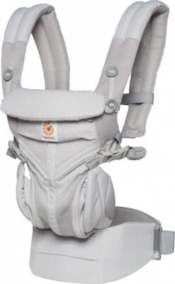 Ergobaby Omni 360 Cool Air Mesh Draagzak Baby - Pearl Grey -Babyproducten Winkel 739x1200 2