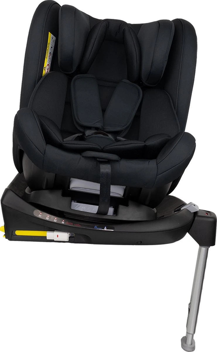 Autostoel Novi Baby® David Premium 0-1-2-3 Isofix 360° Rotation All Black 10 Autostoel Novi Baby® David Premium 0-1-2-3 Isofix 360° Rotation All Black - Afbeelding 10