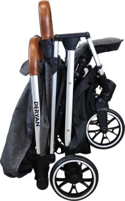 Deryan Rolo Luxe Lichtgewicht Buggy - Grijs -Babyproducten Winkel 750x1200 6