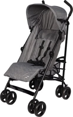 Ding GoGo Buggy - Grijs - Multi Standen Buggy - Incl. Boodschappenmandje En Zonnekap -Babyproducten Winkel 753x1200 8