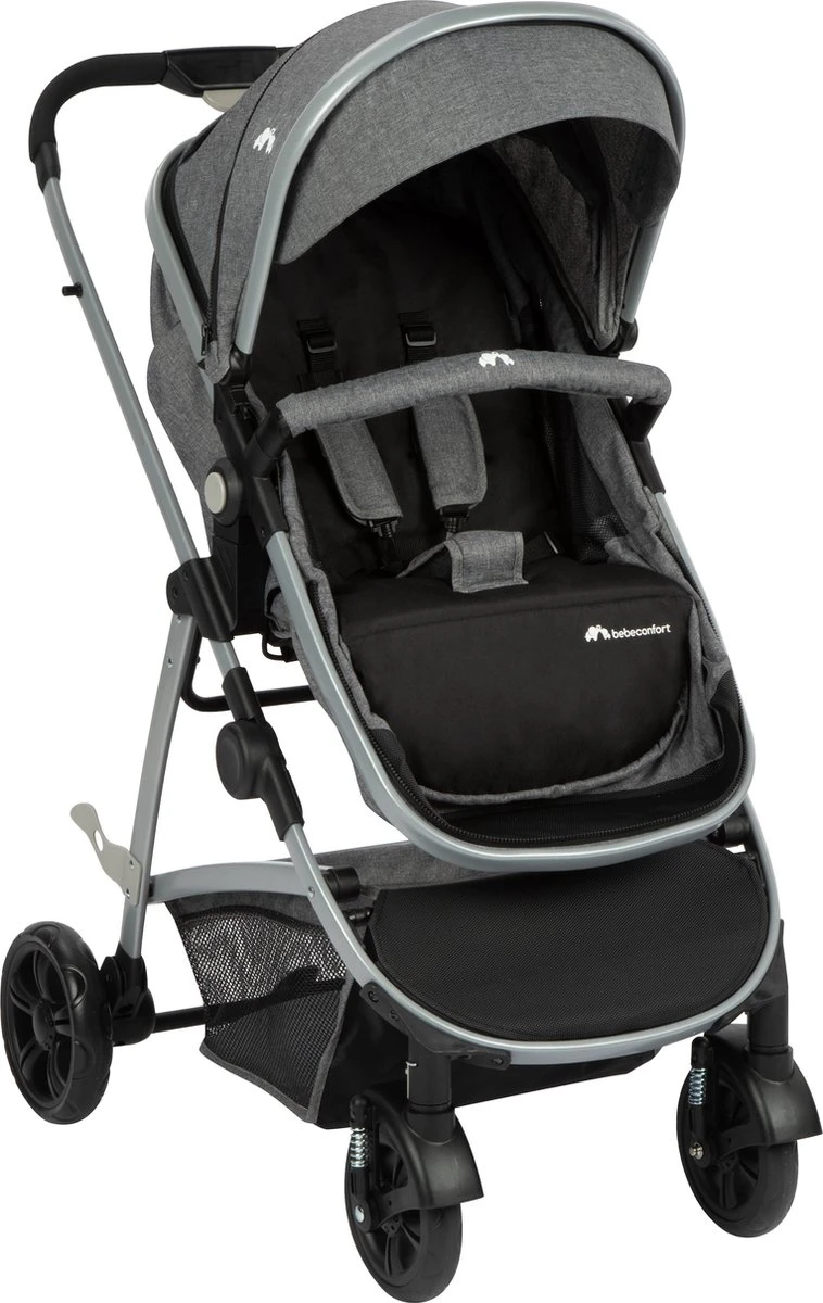 Bebeconfort Hello 2-in-1 Kinderwagen - Inclusief Reiswieg - Black Chic 1 Bebeconfort Hello 2-in-1 Kinderwagen - Inclusief Reiswieg - Black Chic