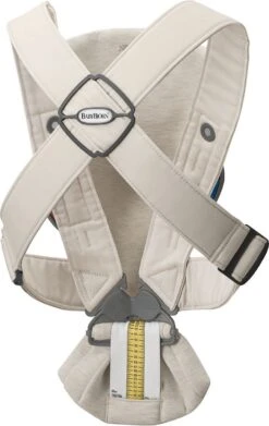 BabyBjörn Draagzak Mini - 3D Jersey - Lichtbeige -Babyproducten Winkel 758x1200 5