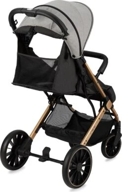 MoMi Wandelwagen - Compacte Lichtgewicht Buggy - Estelle Dakar Met XXL Wielen & Zonnekap - Leopard - Grijs-Goud (geschikt Van 6mnd - 22kg) 23 MoMi Wandelwagen - Compacte Lichtgewicht Buggy - Estelle Dakar Met XXL Wielen & Zonnekap - Leopard - Grijs-Goud (geschikt Van 6mnd - 22kg) -Babyproducten Winkel 763x1200 3