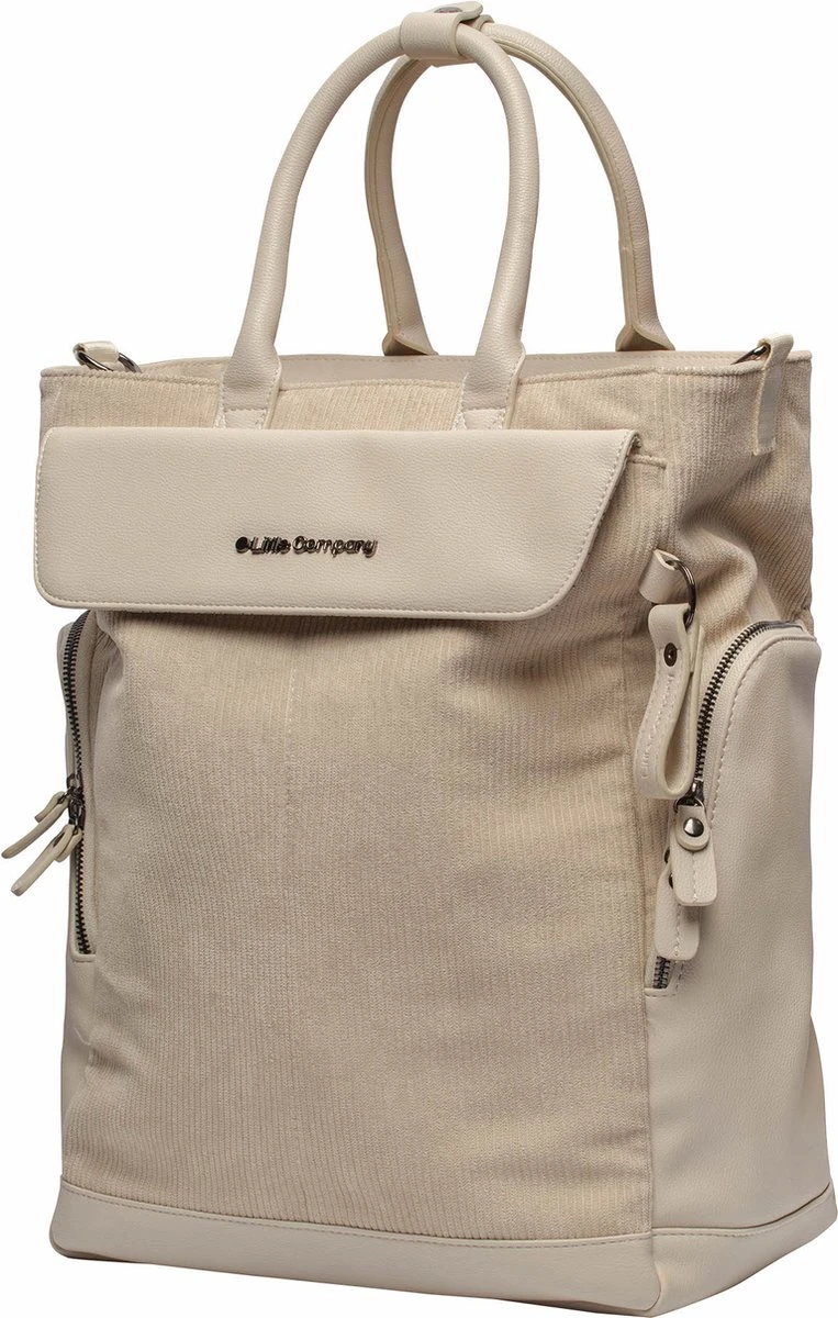 Little Company Luierrugtas - Tulum Rib Ecru 6 Little Company Luierrugtas - Tulum Rib Ecru - Afbeelding 6