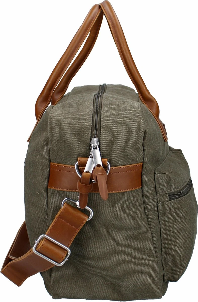 Kidzroom Vision Of Love Luiertas - Groen - Verschoonmatje - Verstelbare Schouderband 2 Kidzroom Vision Of Love Luiertas - Groen - Verschoonmatje - Verstelbare Schouderband - Afbeelding 2