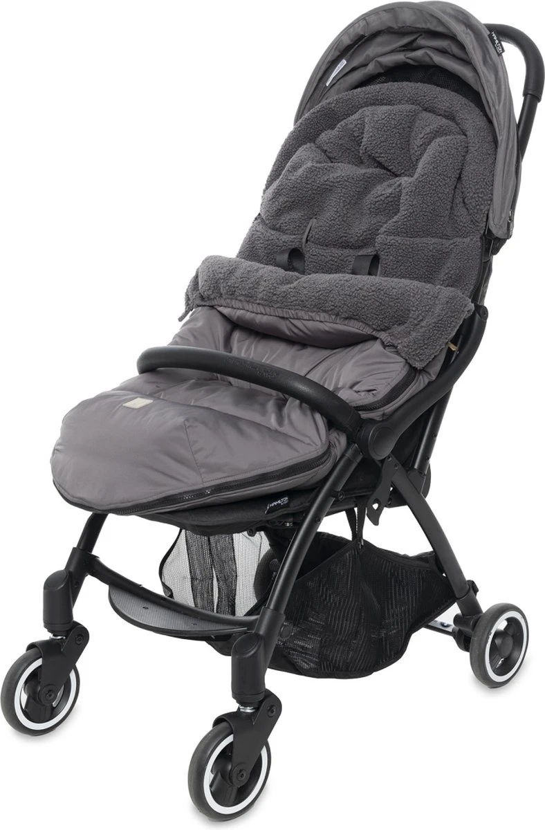 Jollein Voetenzak Voor Buggy & Wandelwagen - Grey 1 Jollein Voetenzak Voor Buggy & Wandelwagen - Grey