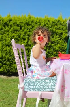 Stoelverhoger Babyjem Booster EasyClean Square Green -Babyproducten Winkel 789x1200 1