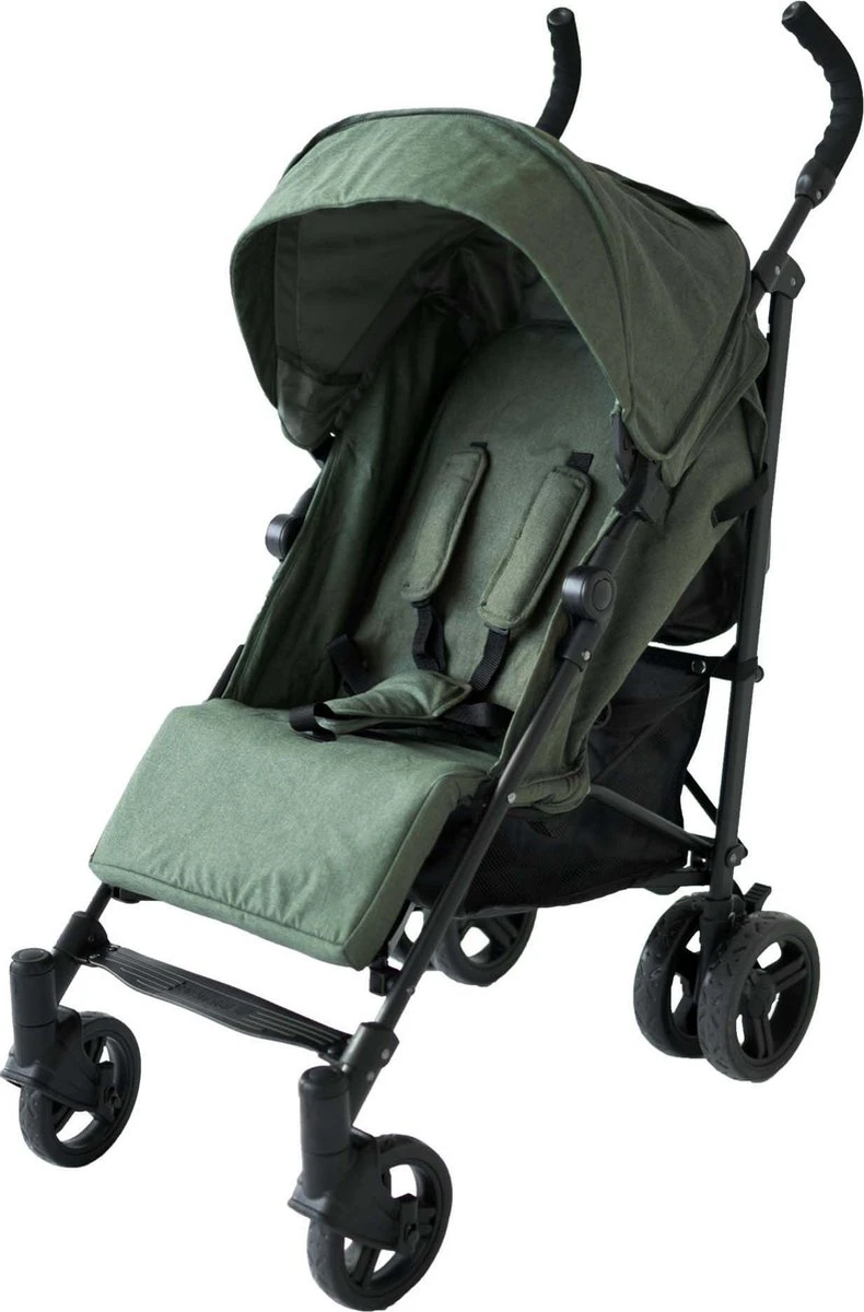 Prénatal Luxe Buggy – Kinderwagen Met Boodschappenmand En Zonneklep - Verstelbare Wandelwagen – Inklapbaar Met 1 Hand - Plooibuggy Groen 1 Prénatal Luxe Buggy – Kinderwagen Met Boodschappenmand En Zonneklep - Verstelbare Wandelwagen – Inklapbaar Met 1 Hand - Plooibuggy Groen