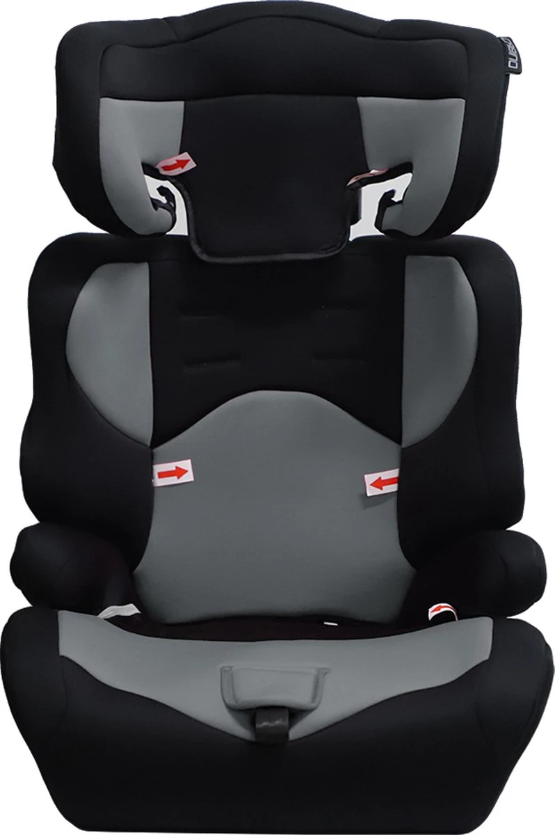 Cabino Autostoel Groep 1/2/3 (9-36kg) - Zwart-Grijs 5 Cabino Autostoel Groep 1/2/3 (9-36kg) - Zwart-Grijs - Afbeelding 5