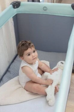 Qute Campingbed Q-sleep Mint/Antra -Babyproducten Winkel 799x1200 110