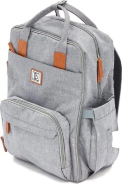 Brisby Slijtvaste Luiertas – Verzorgingstas – Met Buggymontage - Lichtgrijs 27 Brisby Slijtvaste Luiertas – Verzorgingstas – Met Buggymontage - Lichtgrijs -Babyproducten Winkel 799x1200 29